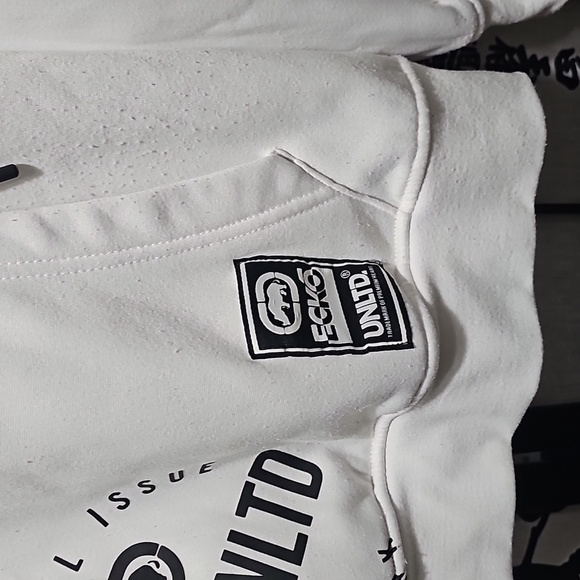 Ecko White Hoodie Pullover White‎ Size Medium - Picture 3 of 10
